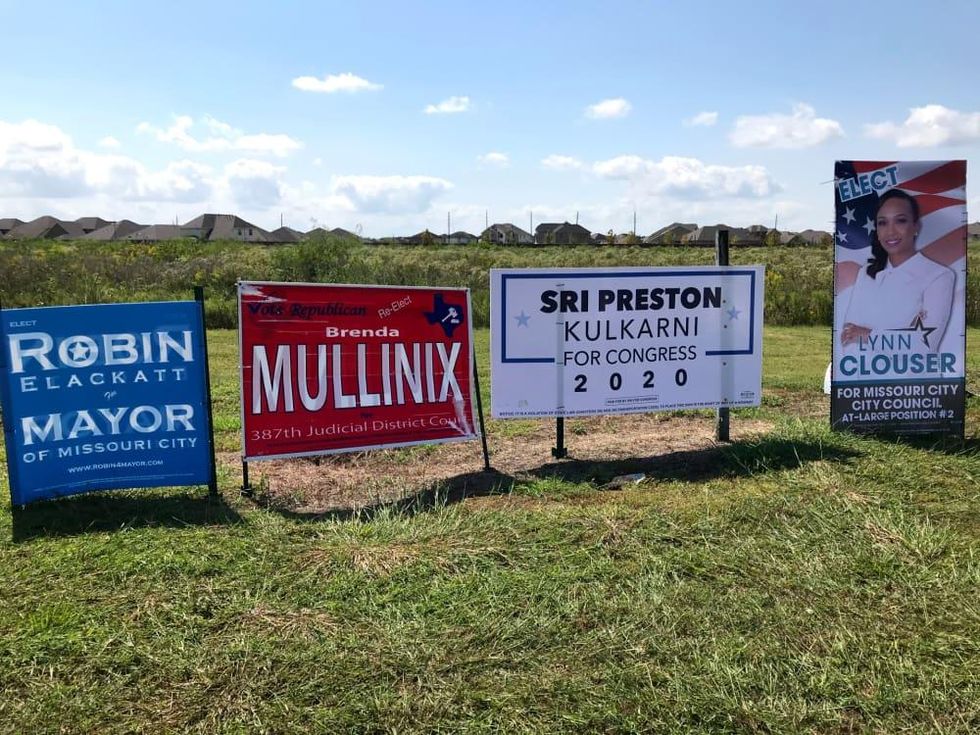 political signs