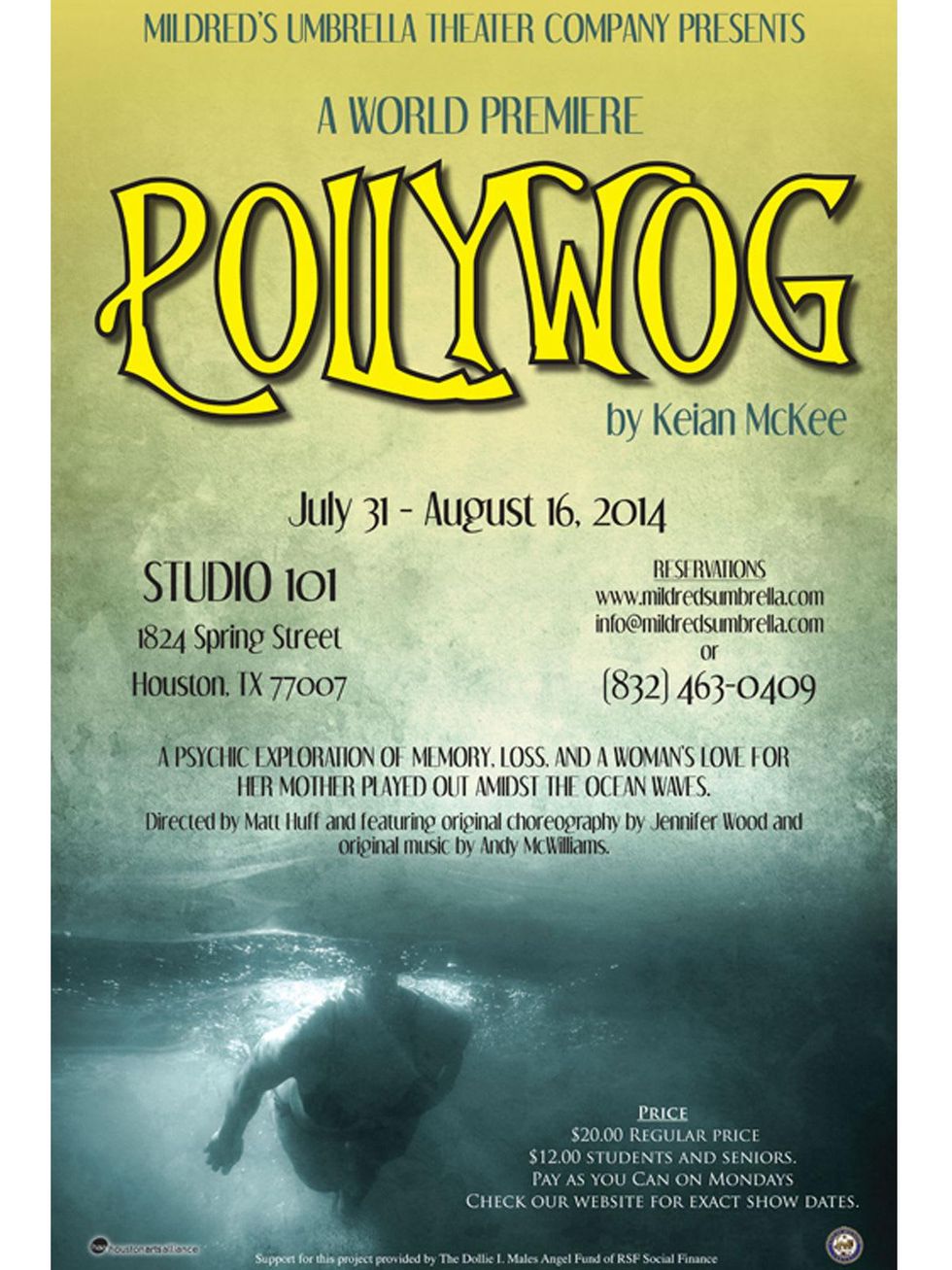 Pollywog from Mildred's Umbrella poster