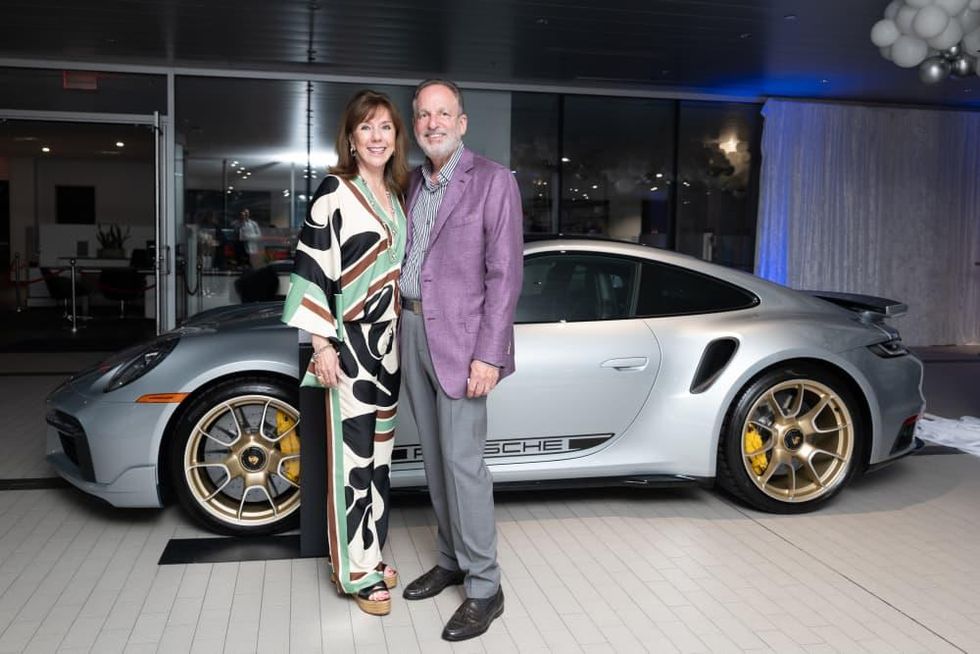 Porsche River Oaks grand opening Elizabeth Alan Stein