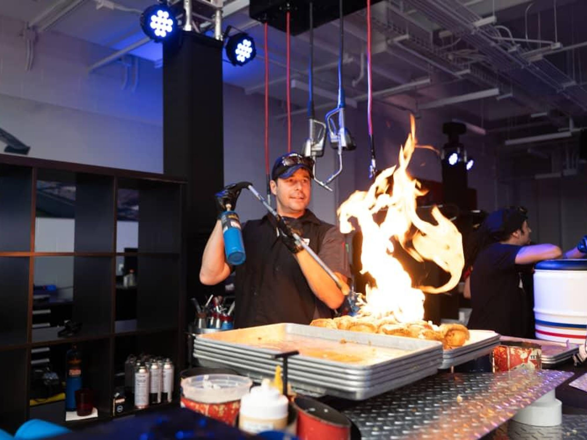 Porsche River Oaks grand opening Gastro Garage