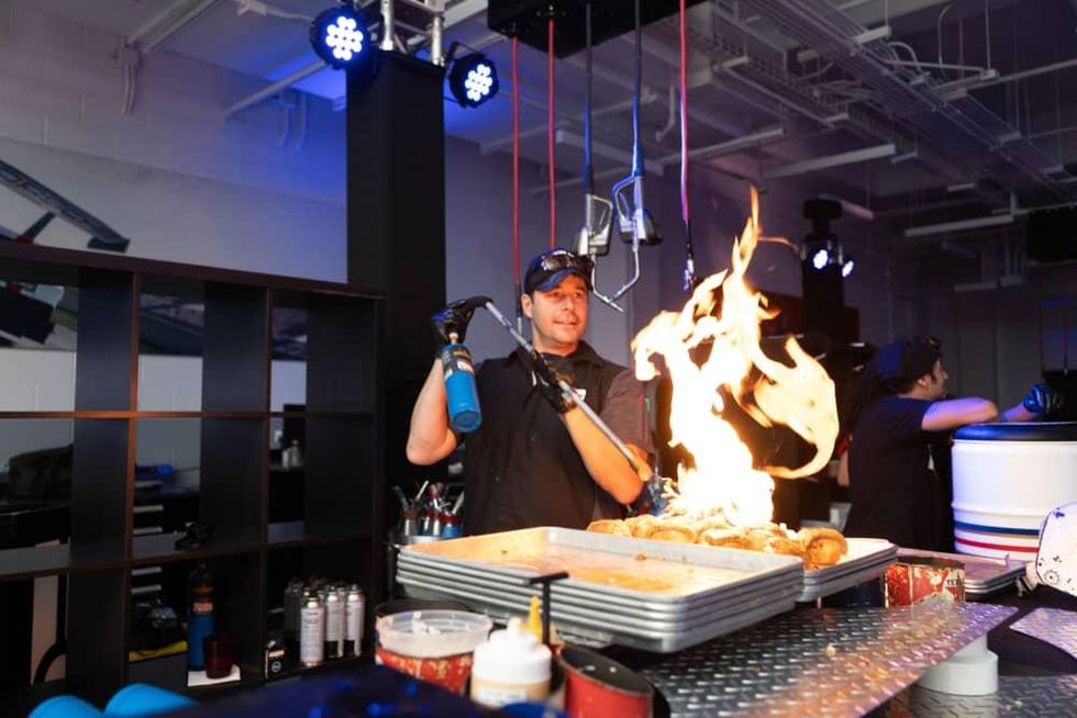 Porsche River Oaks grand opening Gastro Garage