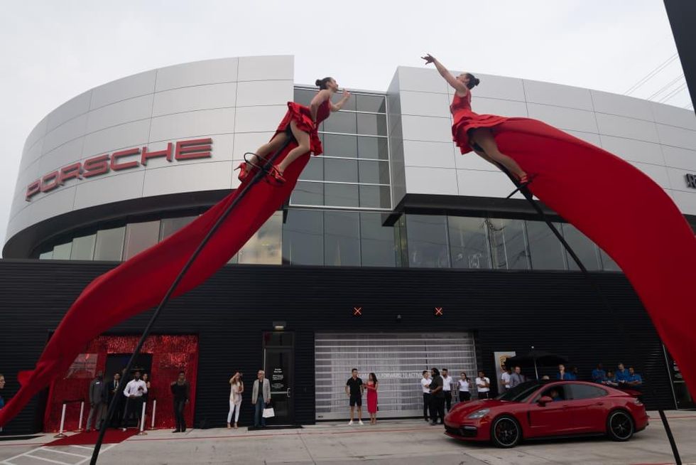 Porsche River Oaks grand opening