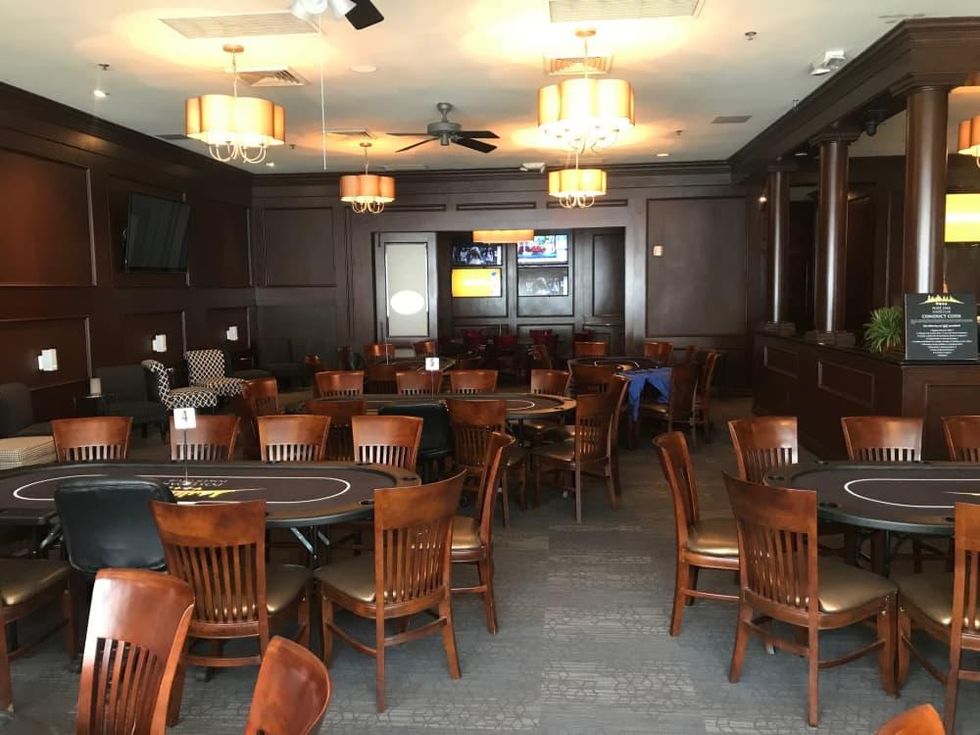 Post Oak Poker Room interior