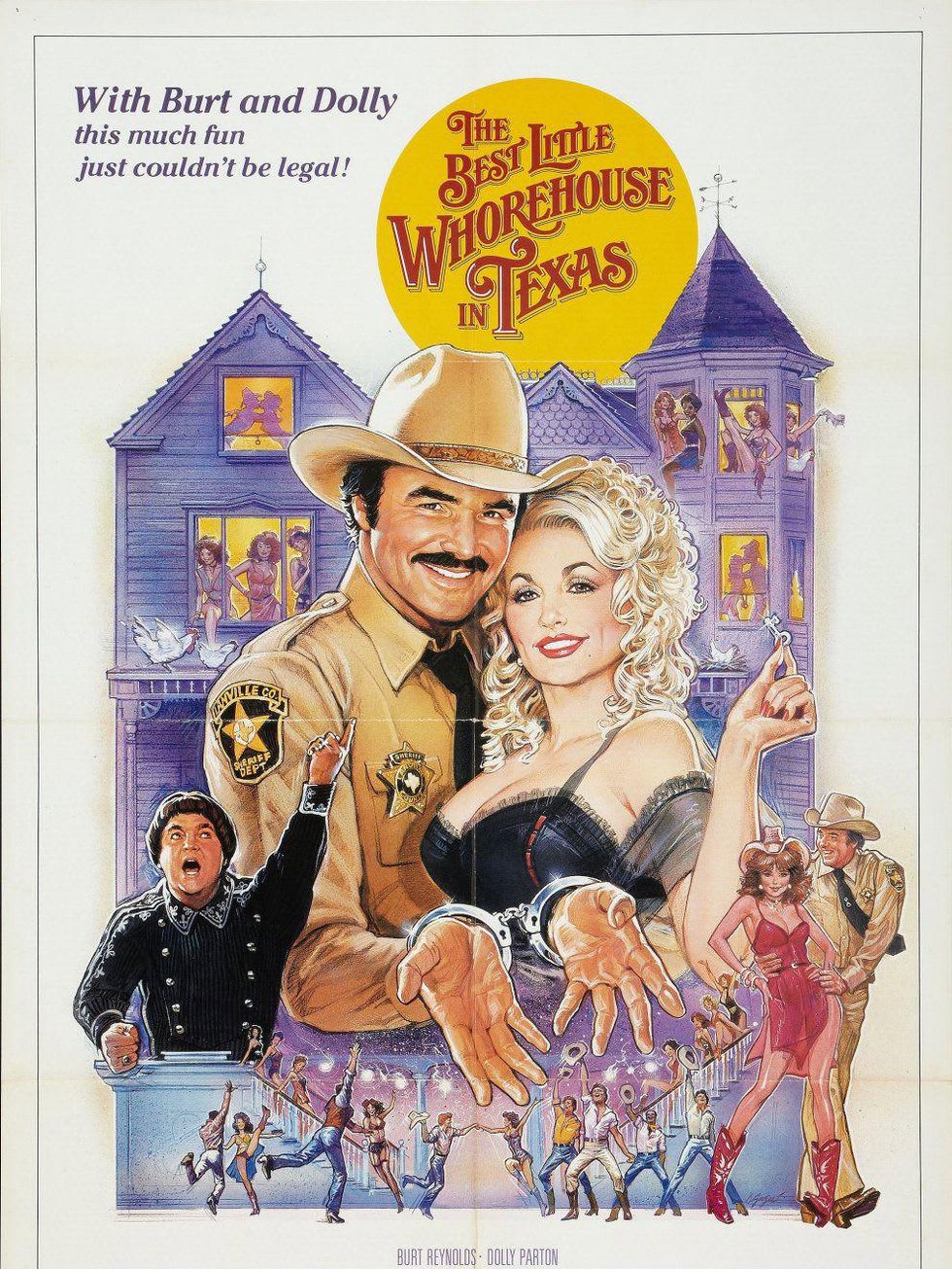 poster for Best Little Whorehouse in Texas