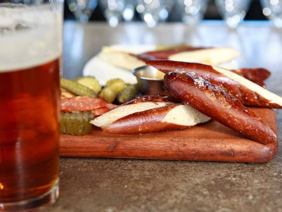 Postino pretzel bread