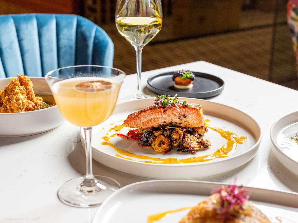 Postscript restaurant salmon