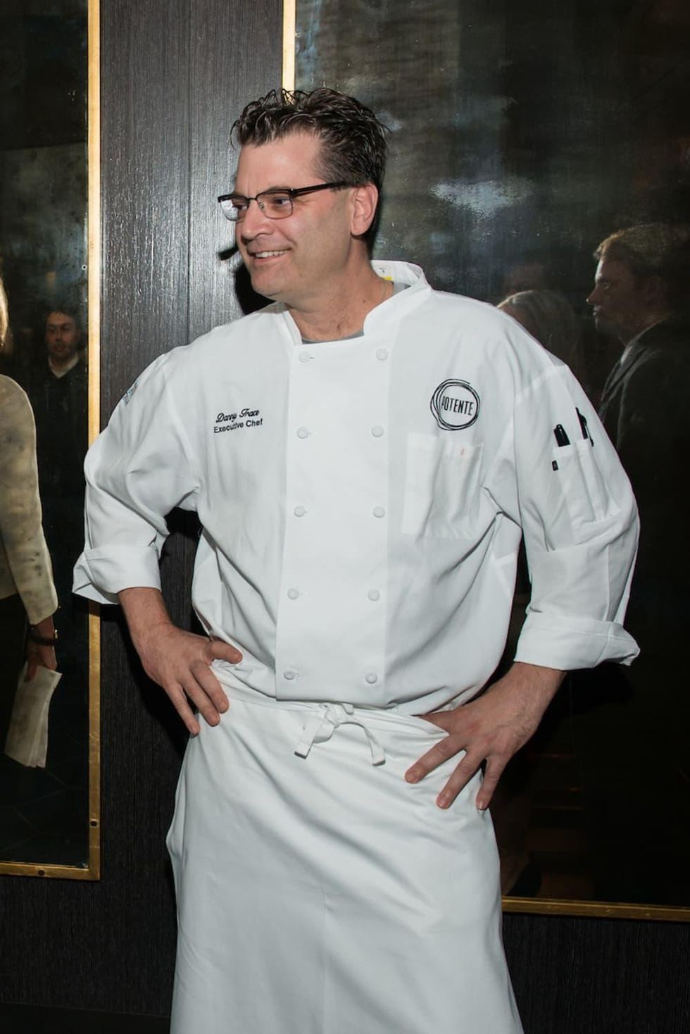 Potente chef Danny Trace