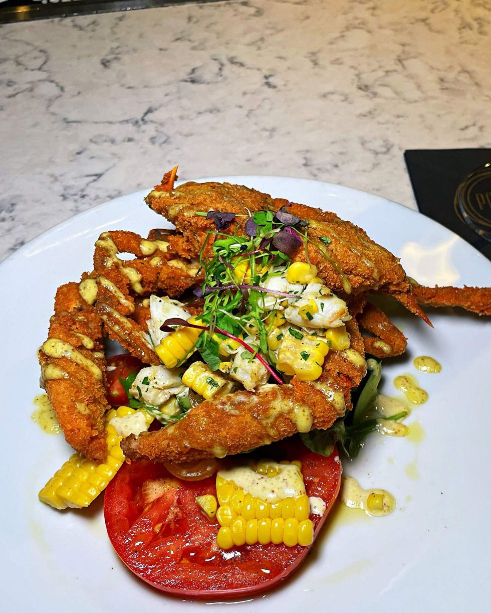 Potente soft shell crab