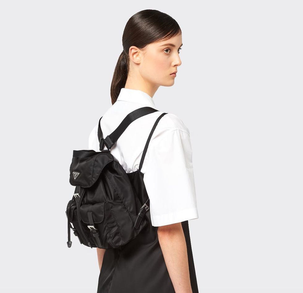 Prada backpack black 2023