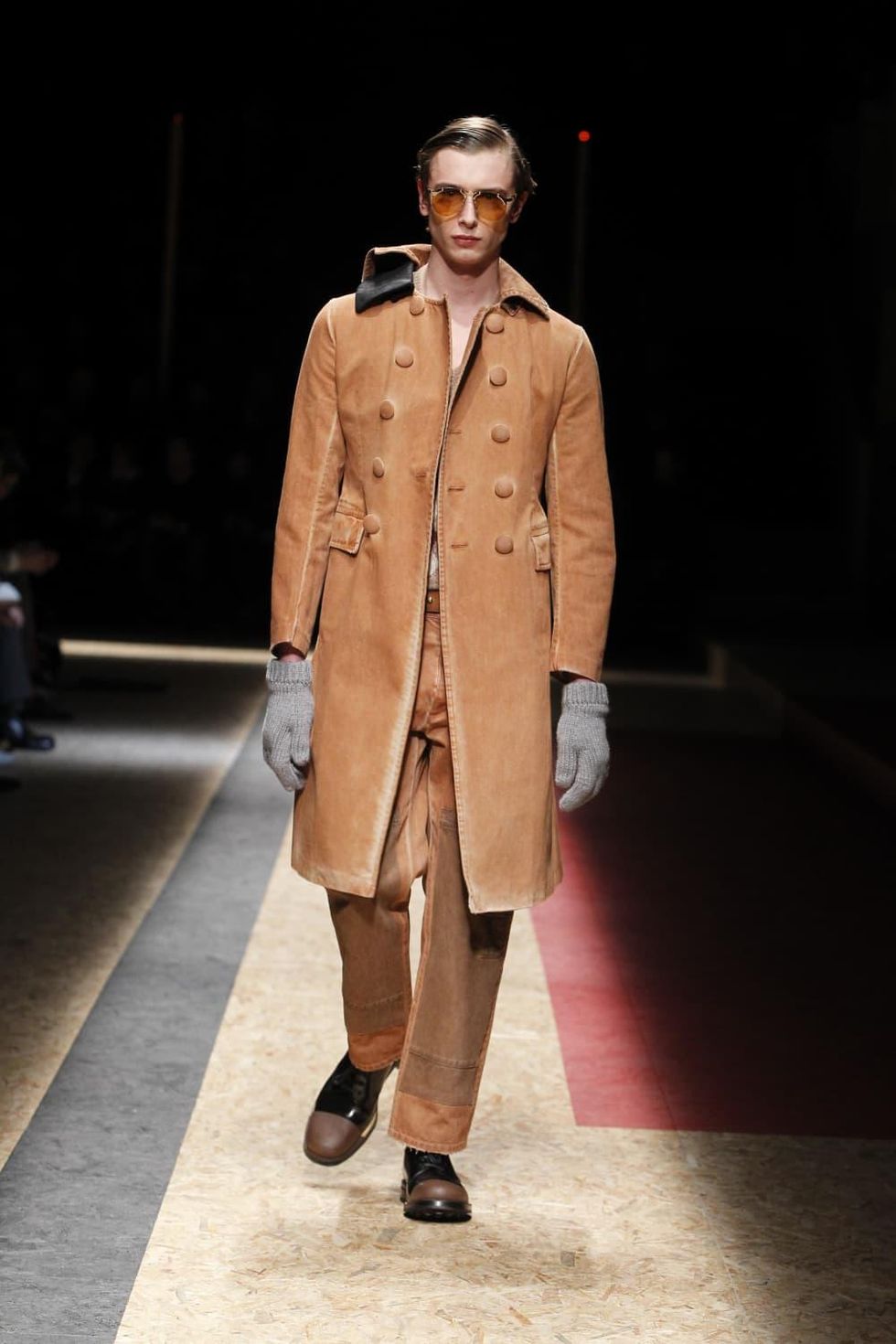 Prada menswear show in Milan January 2016