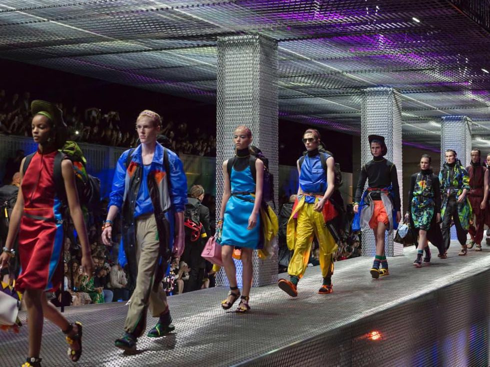 Prada menswear spring 2017 and womens resort