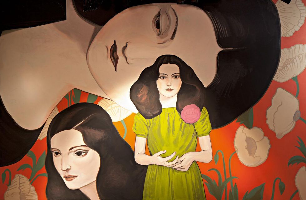 Prada spring 2014 collection murals