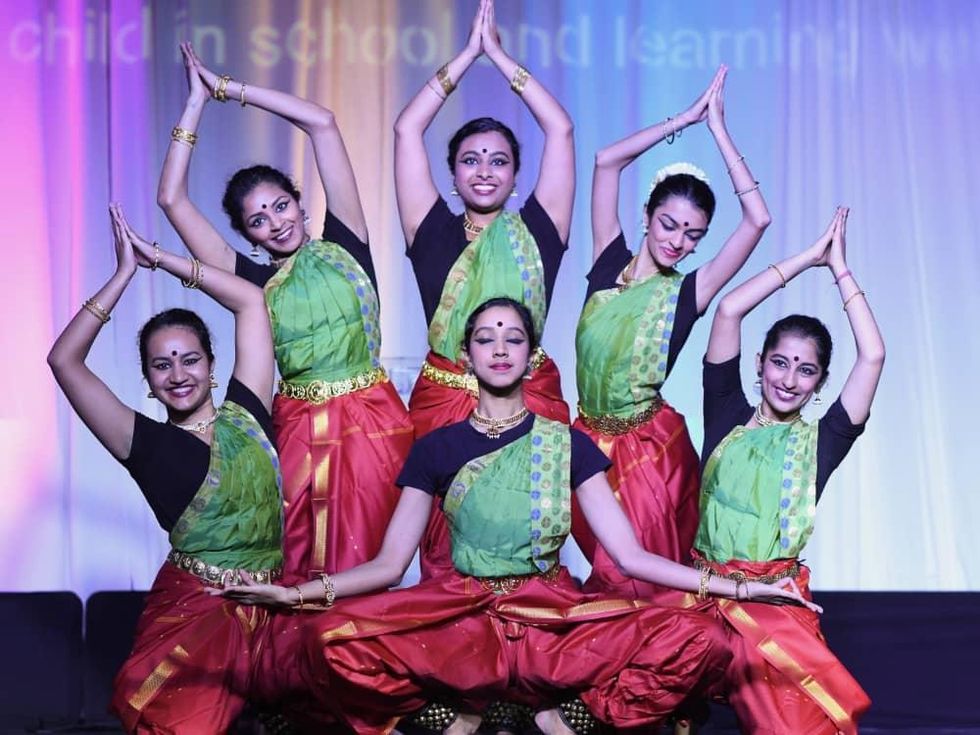 Pratham Gala dancers