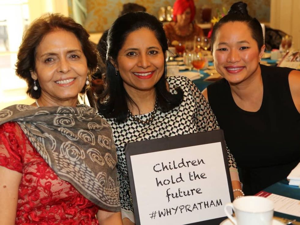 Pratham Holiday Party Manjit Soni, Vineeta Salvi, Sydney Dao