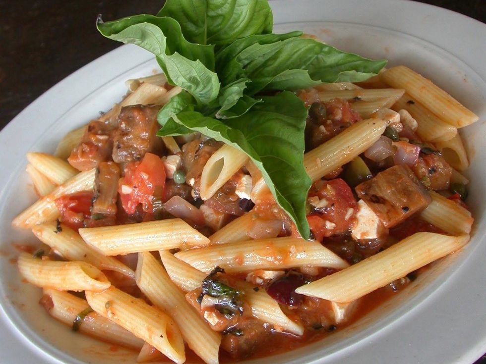 Prego, Penne Norma, penne pasta