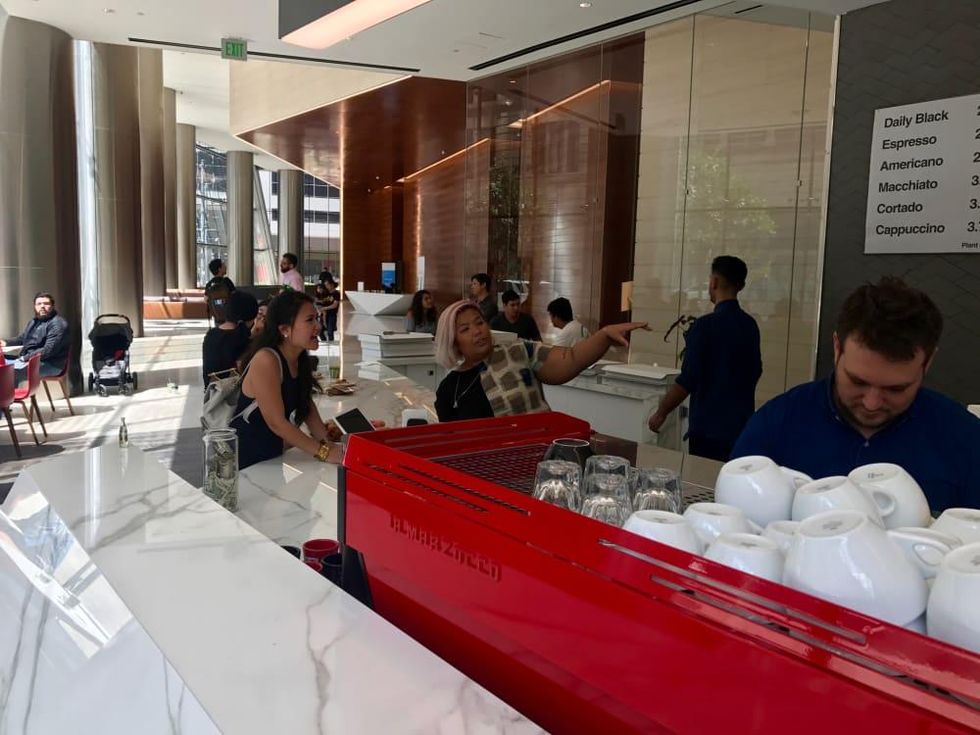 Prelude Coffee counter