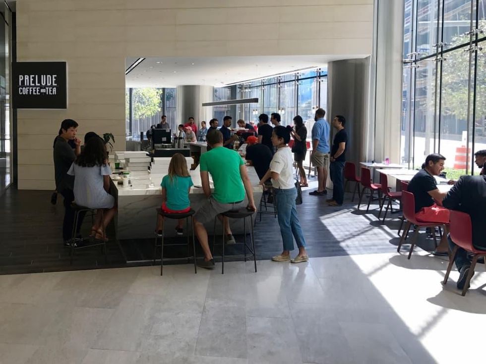 Prelude Coffee interior