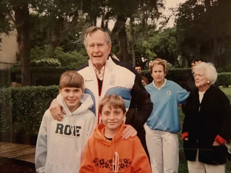 President George HW Bush Andrew Hoffman