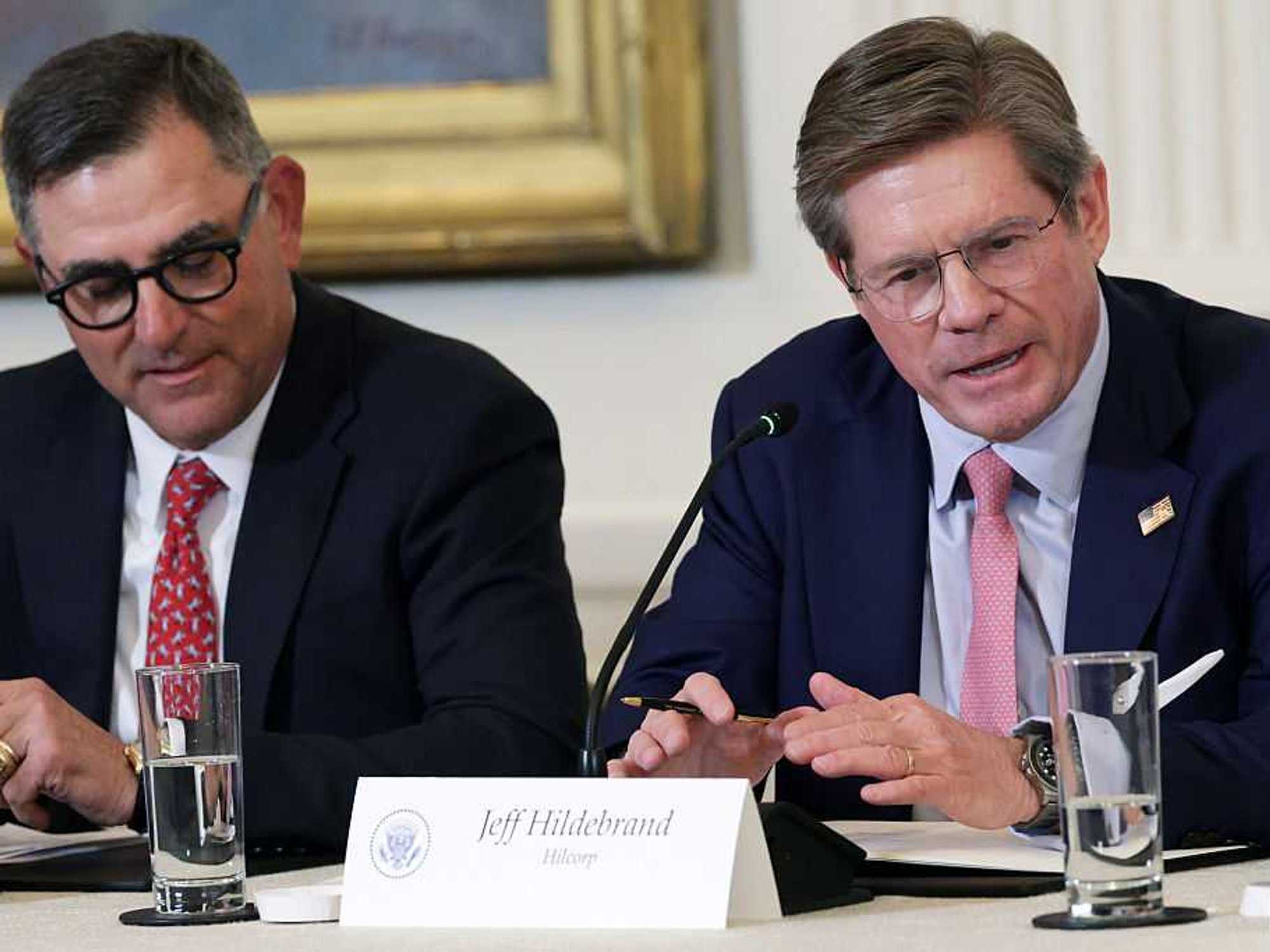 President Trump Meets With Oil And Gas Executives At The White House