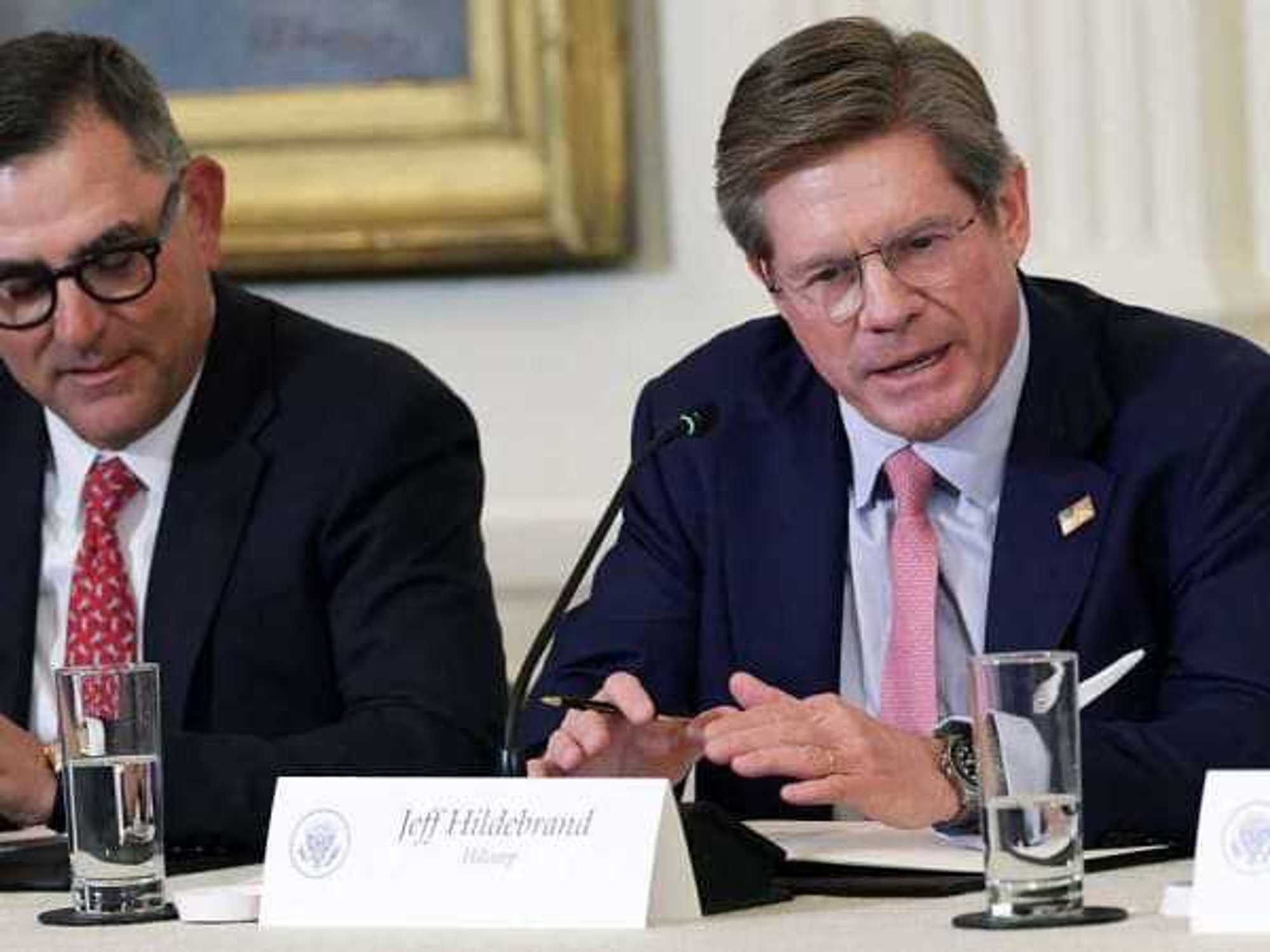 President Trump Meets With Oil And Gas Executives At The White House
