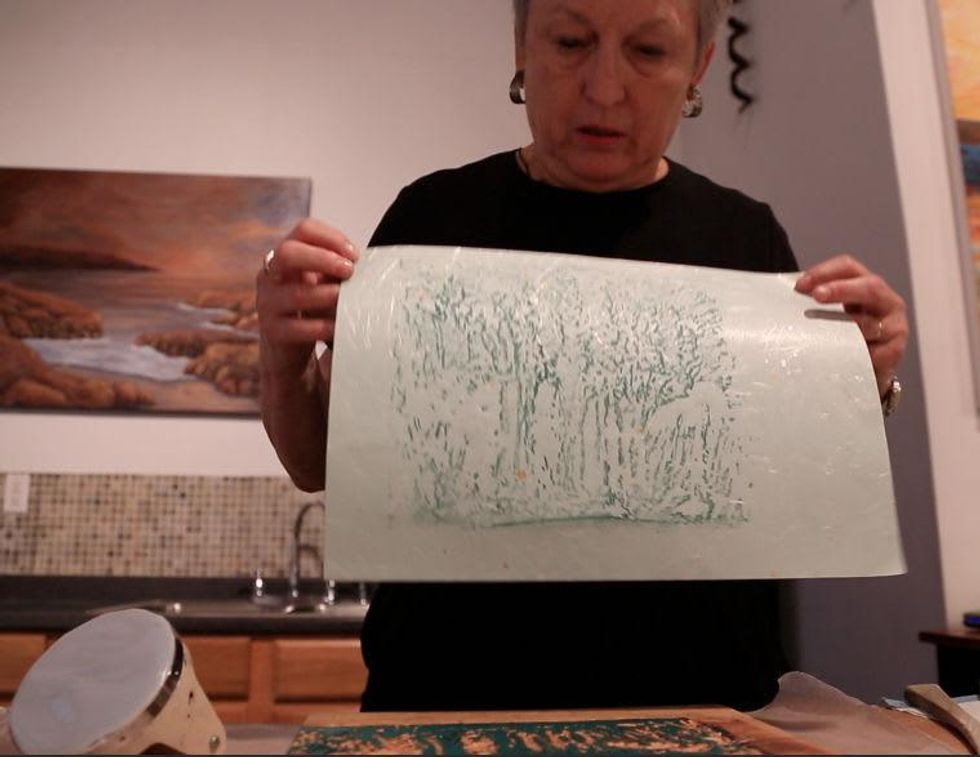 Printmaking Shirl Riccetti Archway Gallery INK PrintHouston