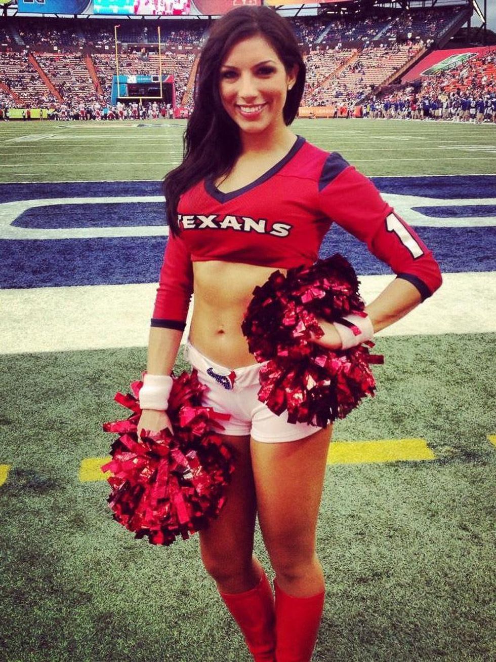 Power in PINK! 24 hours to - Houston Texans Cheerleaders