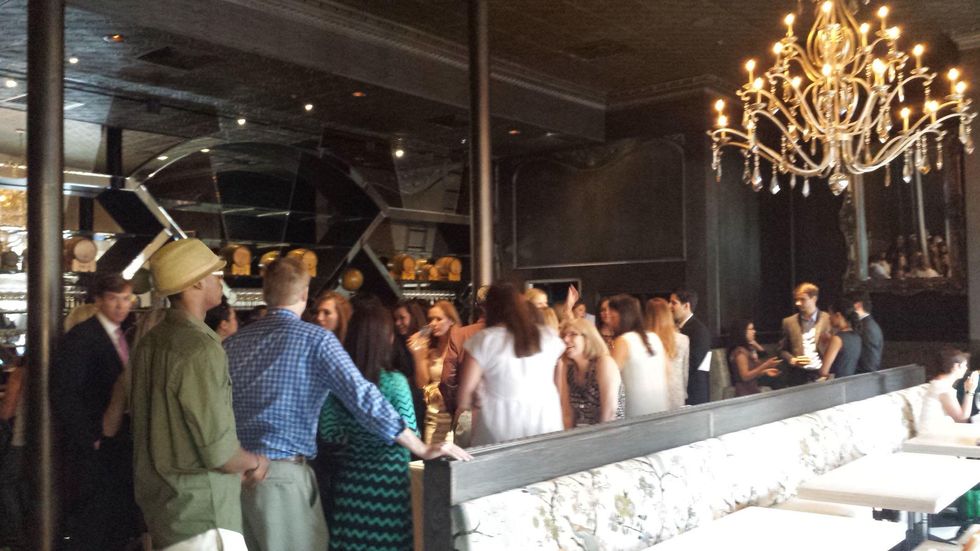 Prohibition downtown Houston interior