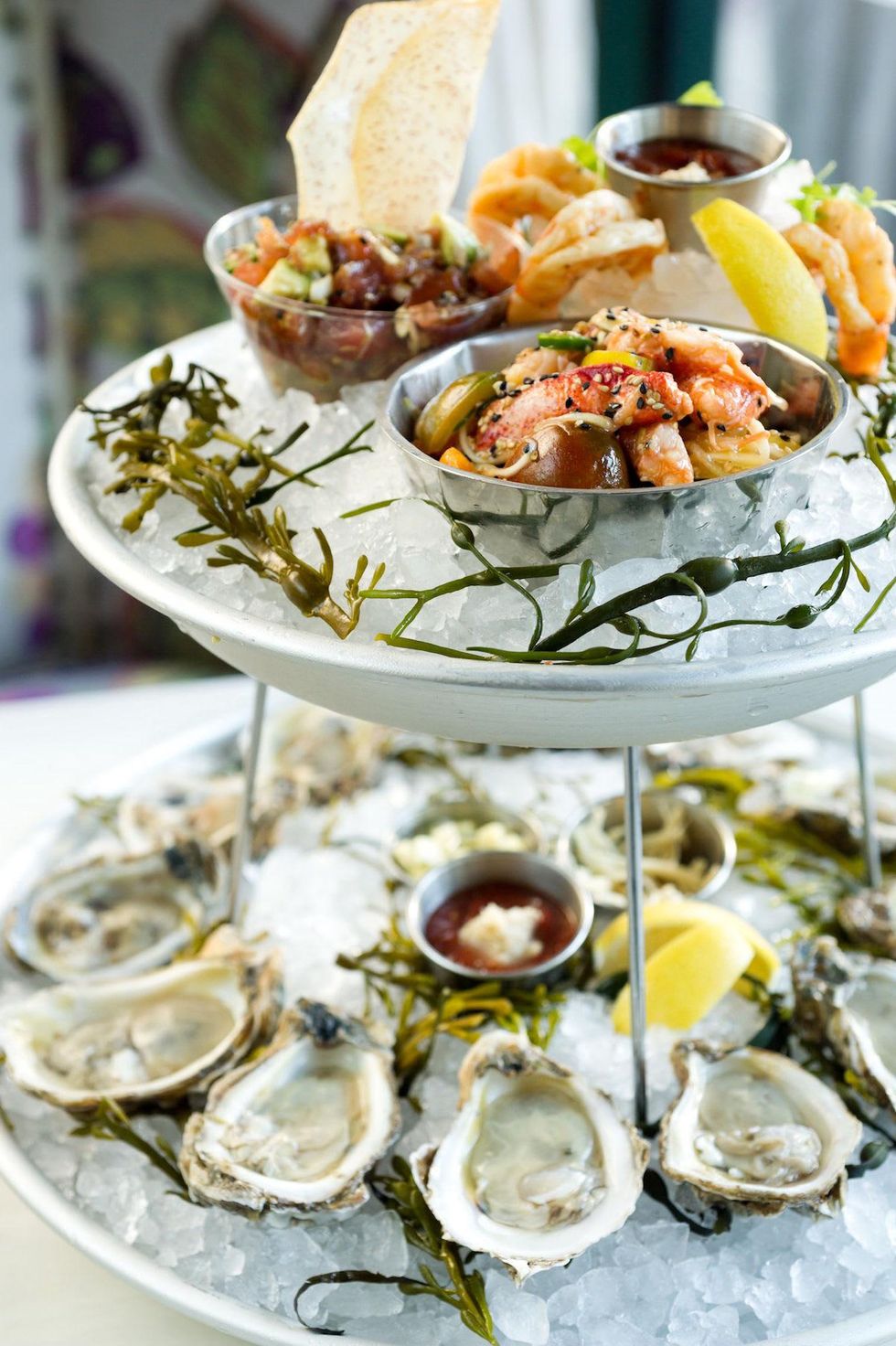 Prohibition seafood tower