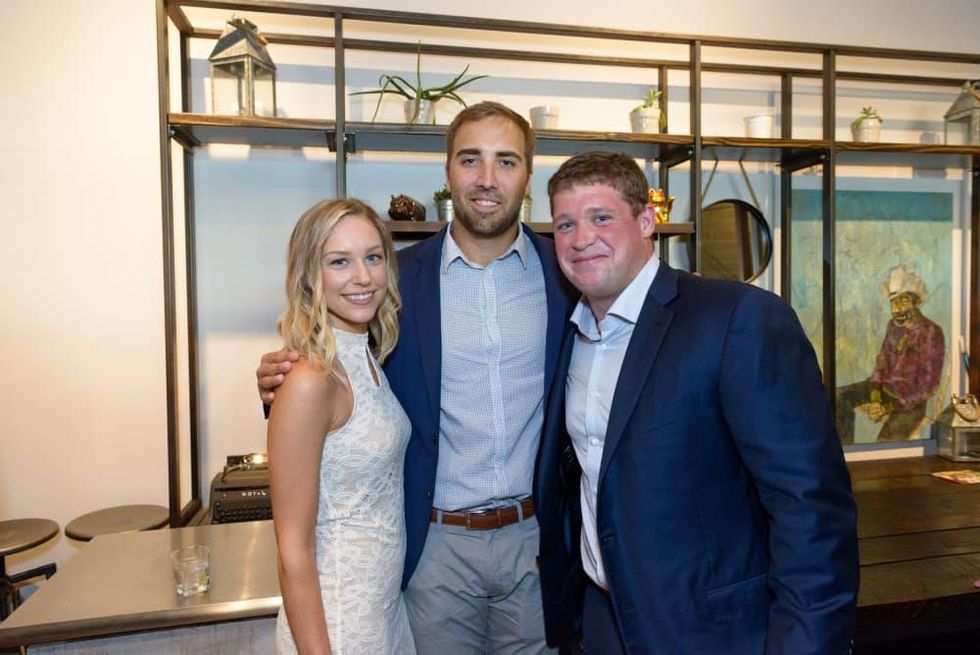 Project 88 gala, 4/16, Catie Savage, Tom Savage, Jon Weeks