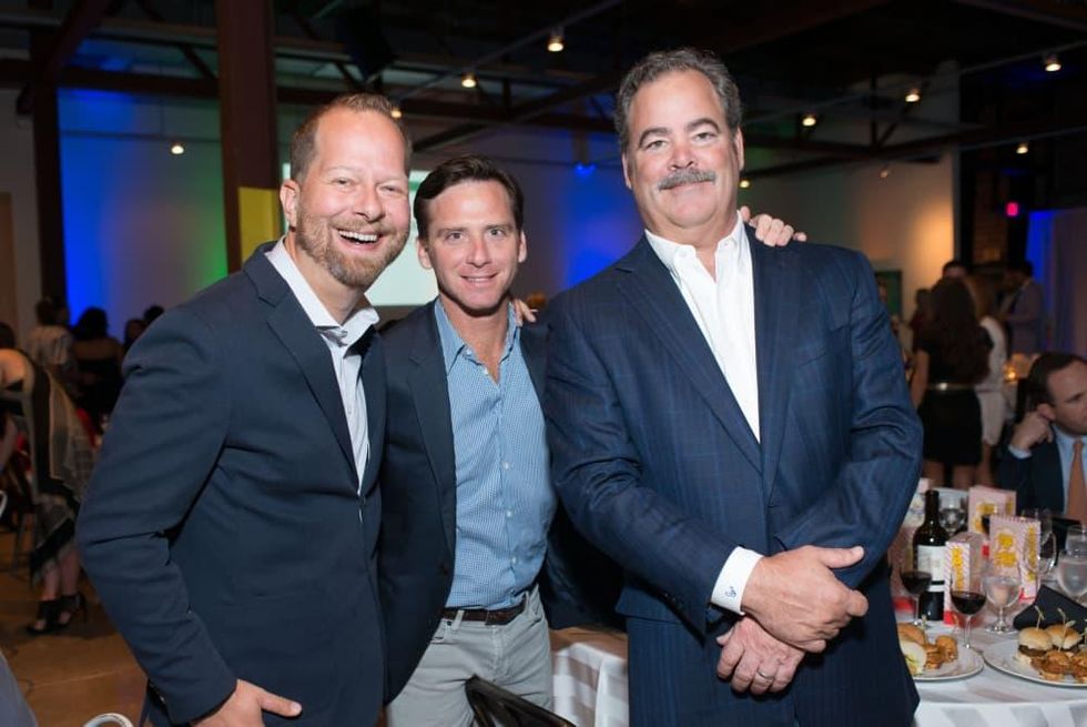 Project 88 gala, 4/16, Chris Seay, David Hartland, Cal McNair