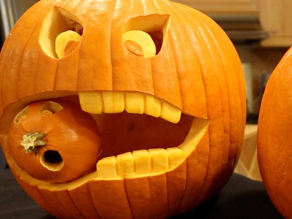 pumpkin carving video October 2013