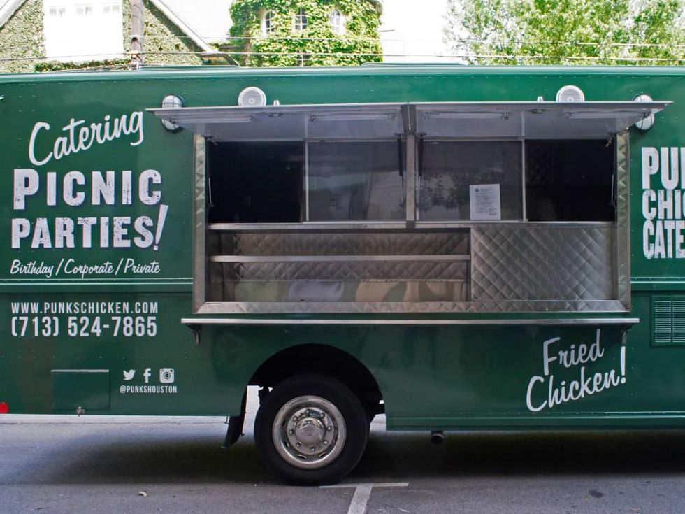 Punk's Simple Southern Food chicken truck