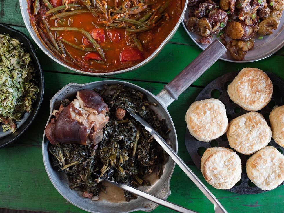 Punk's Simple Southern Food December 2013 meal