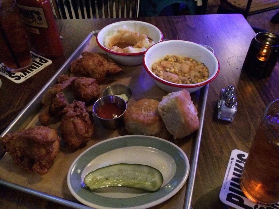 Punk's Simple Southern Food fried chicken