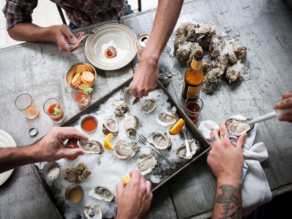 Punk's Simple Southern Food oysters March 2014