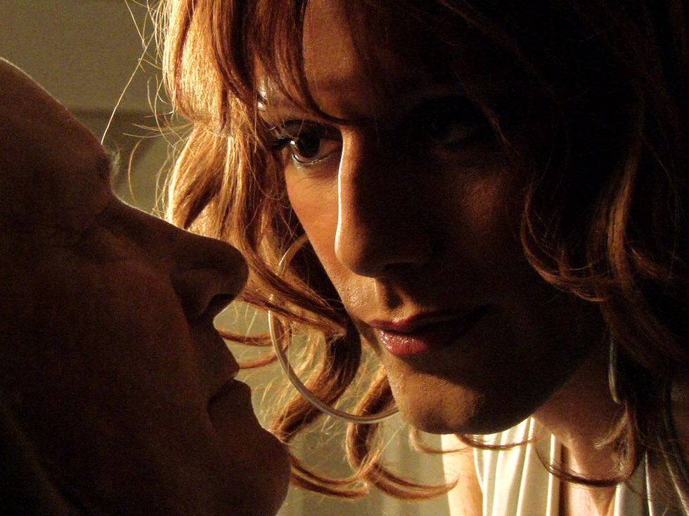 QFest Houston July 2013 Gary Chason as Tom and Paul Soileau as Aliya in FOURPLAY