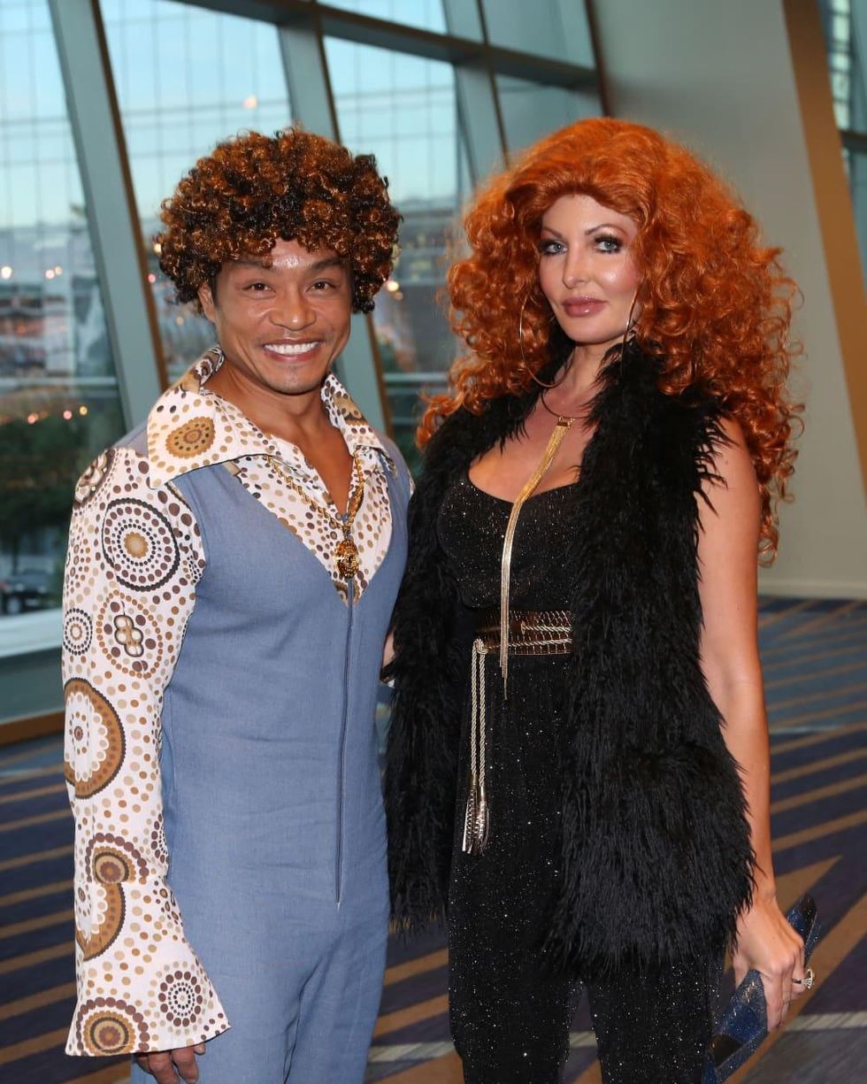 Quang and Staci Henderson at Houston Area Women's Center Gala