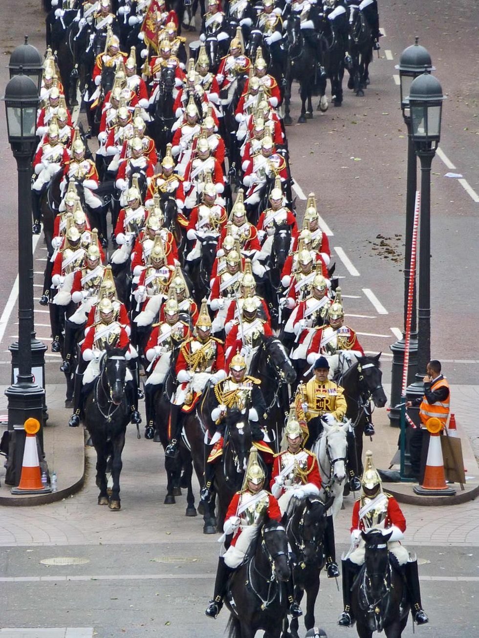 Queen's Jubilee, June 2012, royal guard
