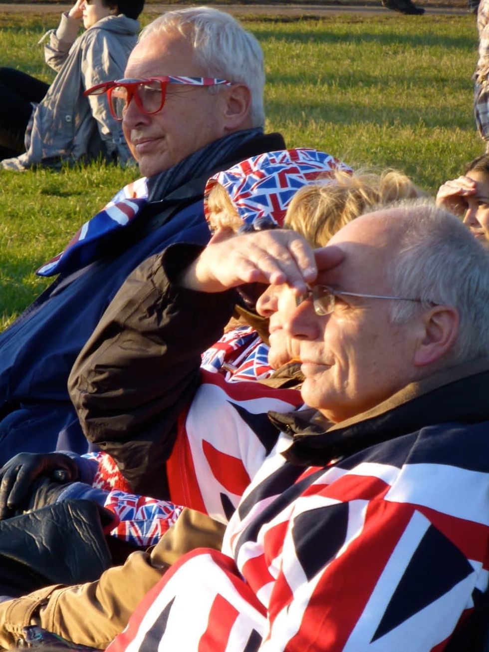 Queen's Jubilee, June 2012, sunglasses