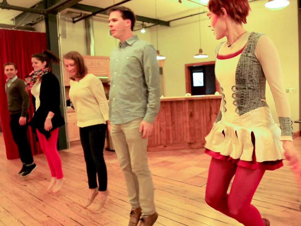 Quidam, jumping rope, February 2013