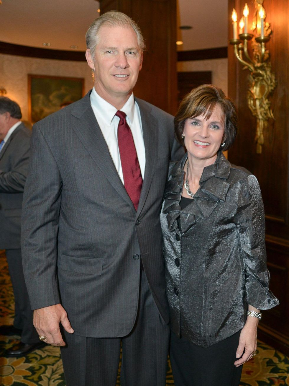 R.C. Slocum dinner, March 2013, Fred Caldwell, Susan Caldwell