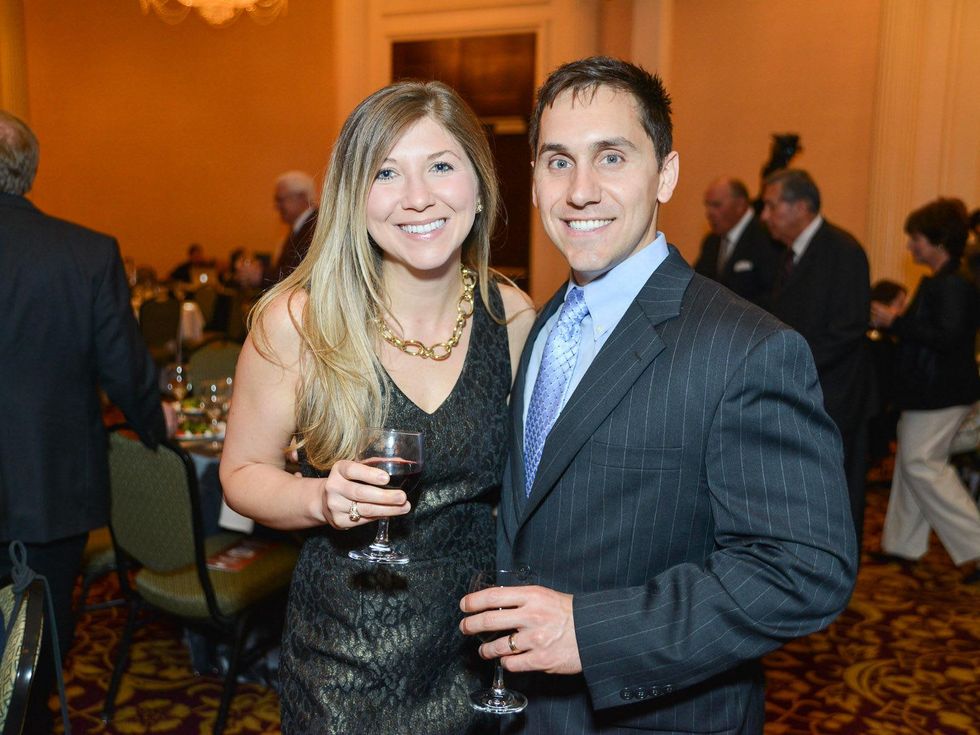 R.C. Slocum dinner, March 2013, Holly Campagna, Nic Campagna