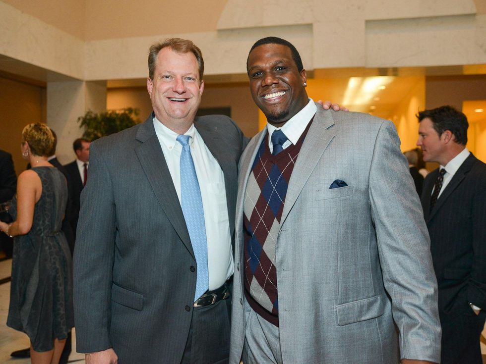 R.C. Slocum dinner, March 2013, Jim Stark, Andre Brooks
