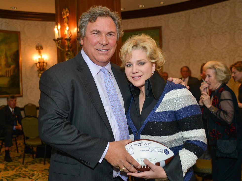 R.C. Slocum dinner, March 2013, John Schiller, Kristi Schiller