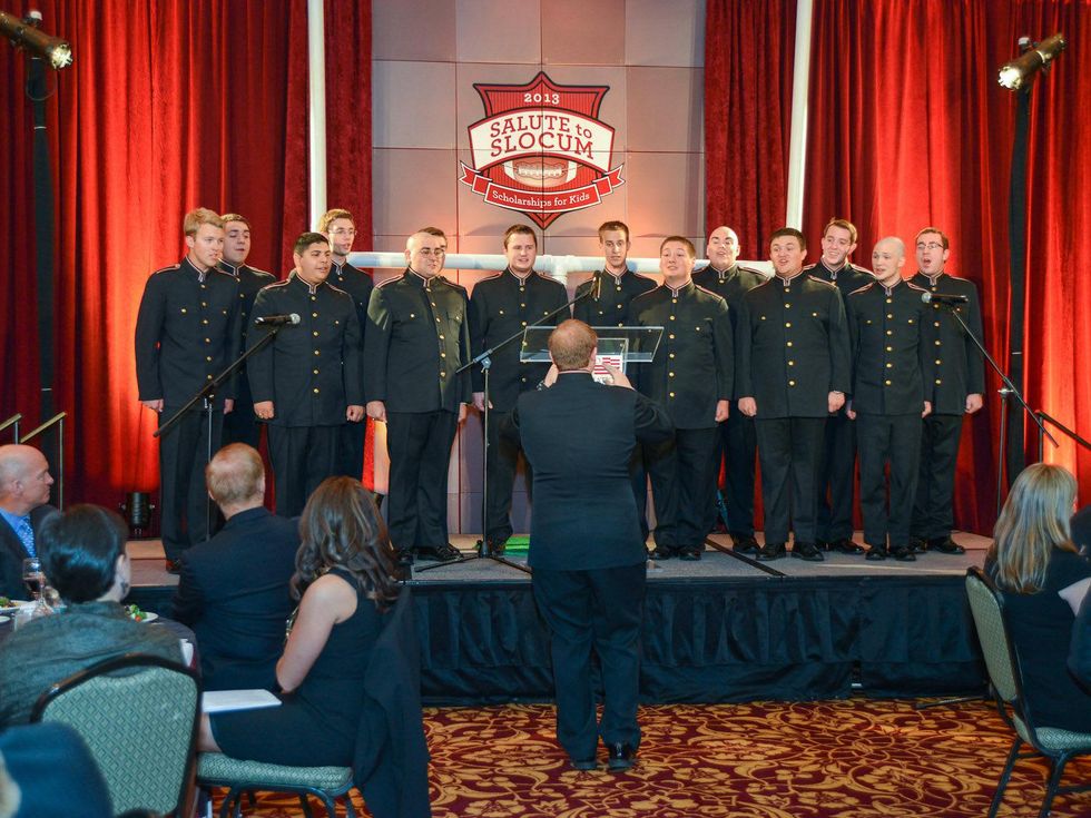 R.C. Slocum dinner, March 2013, Texas A&M Singing Cadets