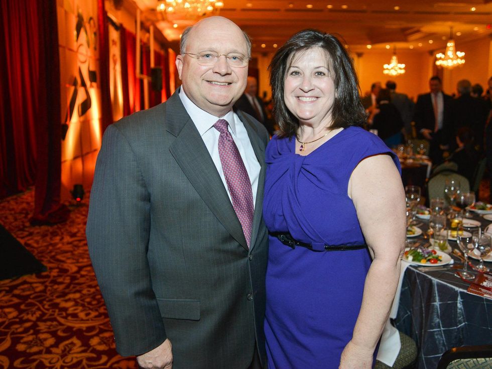 R.C. Slocum dinner, March 2013, Wayne Richards, Kathy Richards