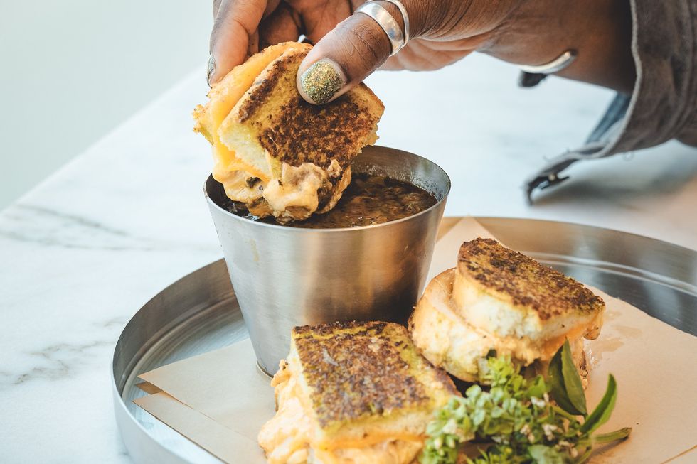 Rado Market grilled cheese