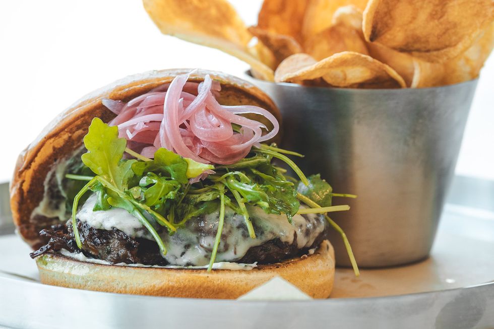 Rado Market oxtail smash burger