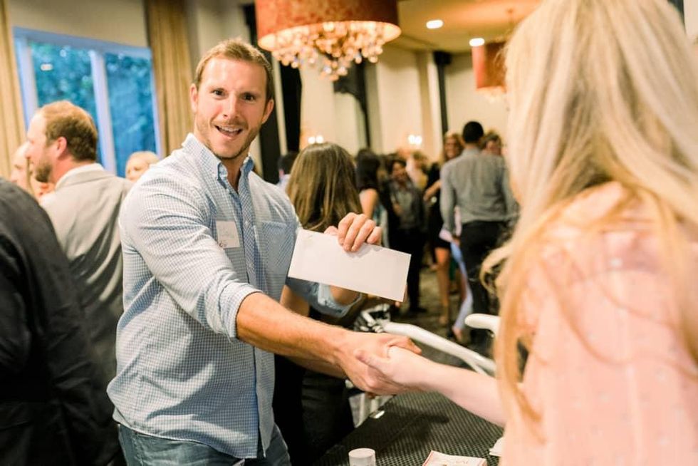 Raffle Winner, Blake Sanders