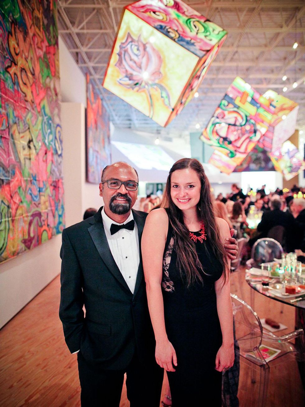 Rahul Mitra and Margaret Braun at the CAMH Gala April 2014
